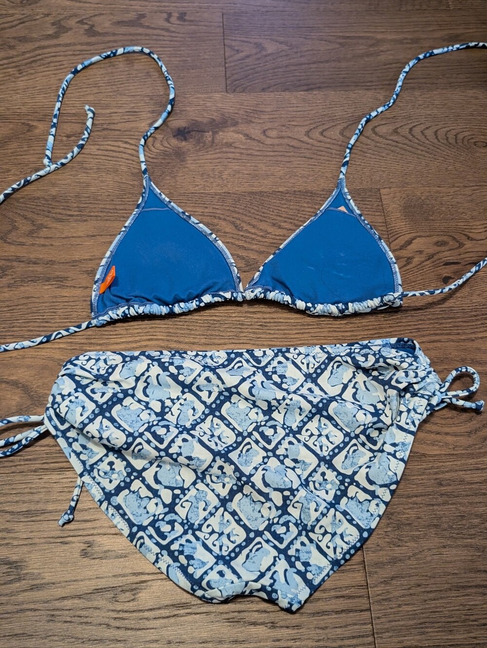 Blue Bikini Set - Picture 2 of 2